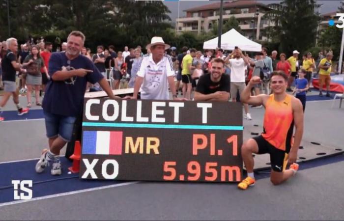 Salto con pértiga | El angustioso nuevo récord personal de Thibaut Collet