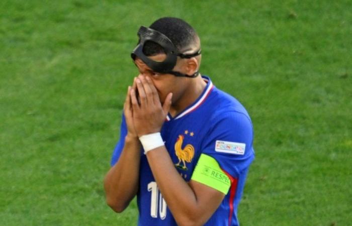 Euro-2024: Mbappé, el regreso del goleador enmascarado no fue suficiente