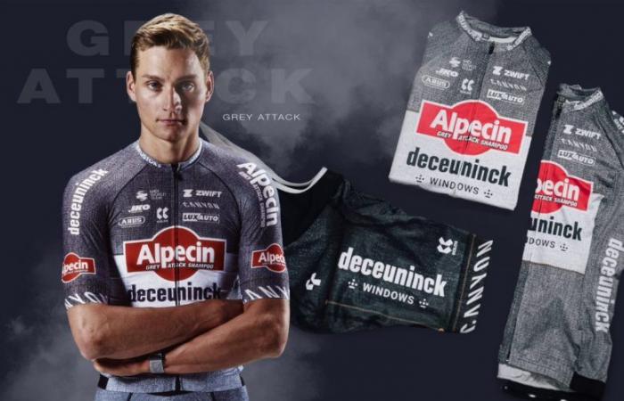 TDF. Tour de Francia – Alpecin-Deceuninck y su maillot gris especial para el Tour