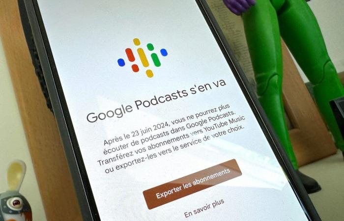 Google Podcasts desaparece y perdemos plumas