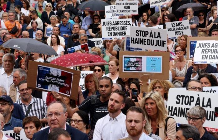 “¡Basta de odio a los judíos!”: unas 2.000 personas se reunieron en Marsella