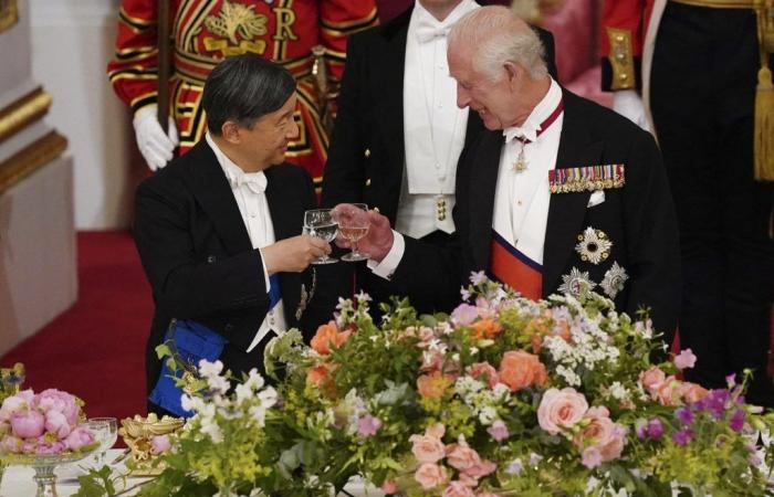 ¿Qué sirvieron Carlos III y Camila en el banquete de estado para la pareja imperial japonesa?