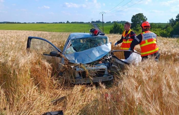 Varios heridos en un grave accidente en Oise, una víctima trasladada en avión