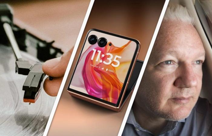 Nuevos teléfonos inteligentes plegables de Motorola, Julian Assange finalmente gratis, un evento de Google para el Pixel 9