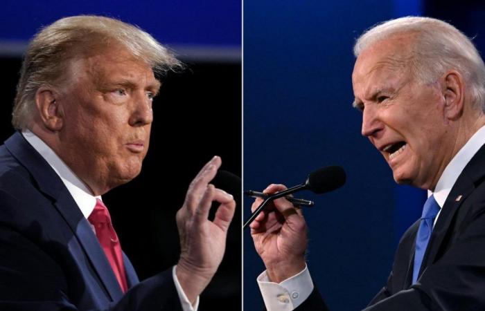 Micrófonos cortados, sin audiencia… ¿Cómo se desarrollará el debate entre Trump y Biden el jueves?