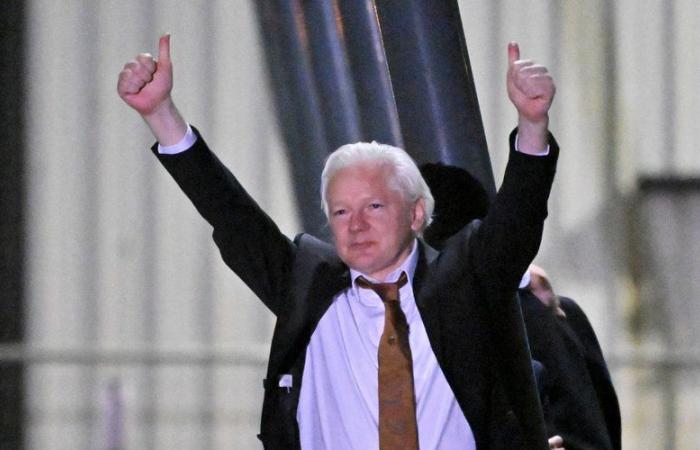 Justicia: Finalmente libre, Julian Assange regresó a Australia, su país de origen