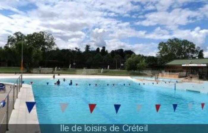La base de ocio y la isla de Créteil, el lugar perfecto para nadar y pasar un día al aire libre