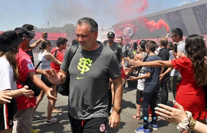 Final Stade Toulousain-Bordeaux-Bègles: “Nos corresponde galvanizarlos”, guardia de honor para la partida de los jugadores a Marsella