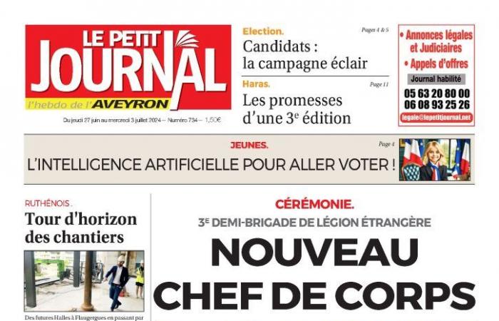 Le Petit Journal – Aveyron – 27/06/2024 – Le Petit Journal