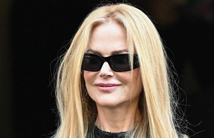 Nicole Kidman y su hija Sunday Rose asisten a la Semana de la Moda de París