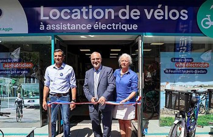 Un nuevo servicio de alquiler de bicicletas eléctricas en toda la zona de Lorient Agglomération
