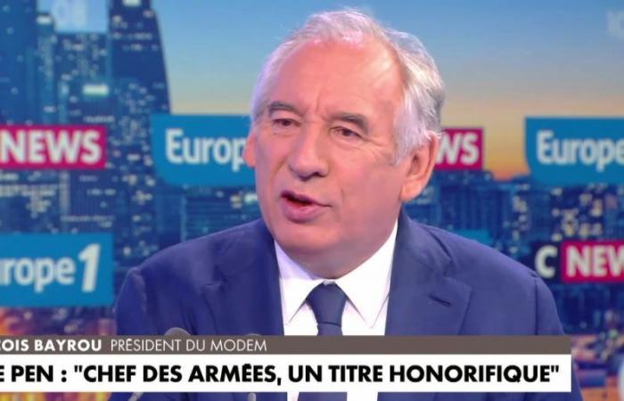 Bayrou califica de “extremadamente grave” la declaración de Marine Le Pen