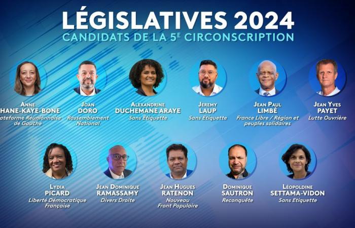 Elecciones legislativas 2024: “Réunionnaises, Réunionnais…”, las promesas de los candidatos a la 5ª circunscripción de Reunión