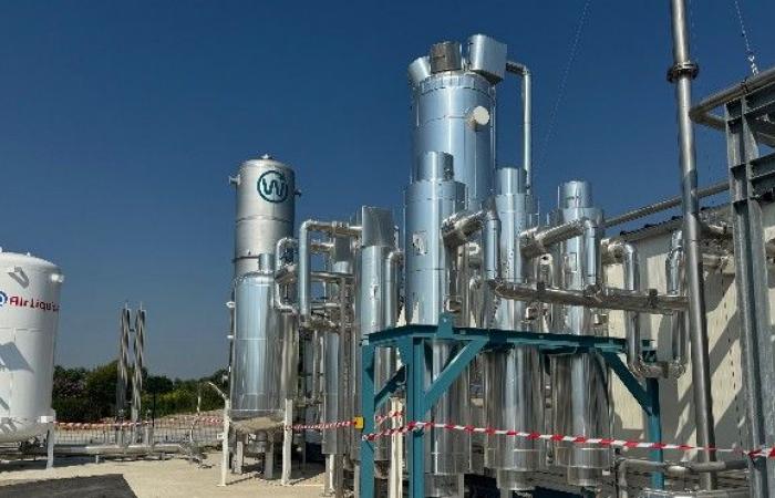 Inaugurada oficialmente la planta de producción de biometano de Sainte-Marie-Kerque