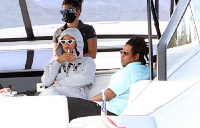 la escapada muy chic de Jay-Z, Beyoncé y sus hijos