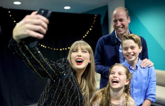 El selfie de Taylor Swift con el príncipe William se vuelve viral