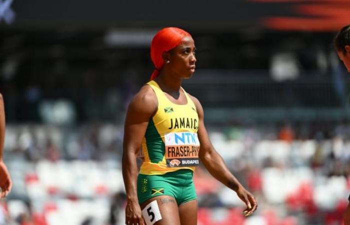 Kishane Thompson (9”82) y Shelly-Ann Fraser-Pryce (10”98) ocuparon un lugar destacado en las eliminatorias de 100 metros en el Campeonato de Jamaica.