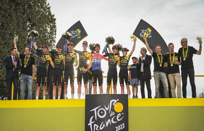 CICLISMO: Tour de Francia 2024 – Premio al mejor compañero patrocinado por Hauts-de-Seine