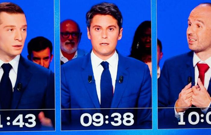 Encuesta: Bardella muy por delante en una primera vuelta de elecciones legislativas con participación histórica
