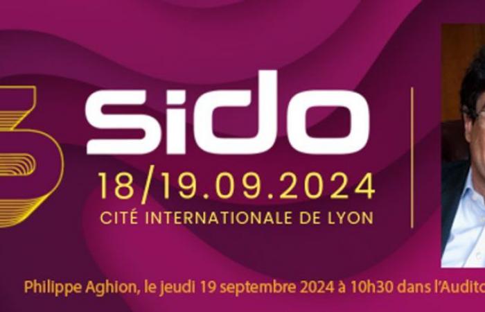 Philippe Aghion, copresidente de la Comisión de Inteligencia Artificial, habla en SIDO Lyon 2024