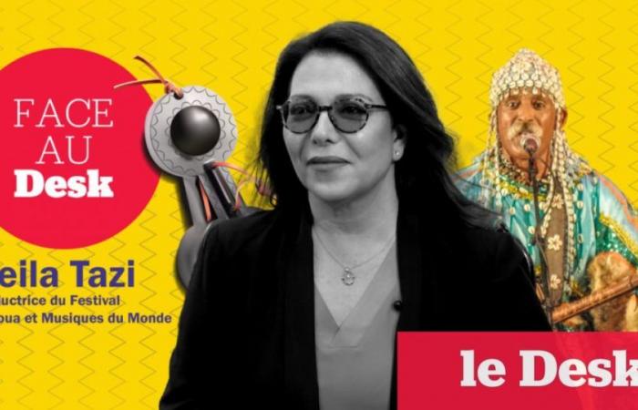 Gnaoua y el Festival de Músicas del Mundo: un rostro en el escritorio con Neila Tazi