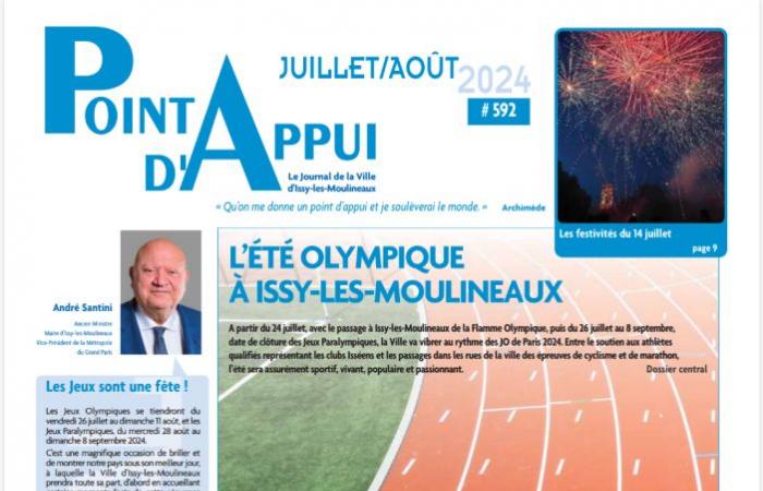 ¡Su periódico municipal, Point d’Appui, del mes de julio-agosto ya está en línea!