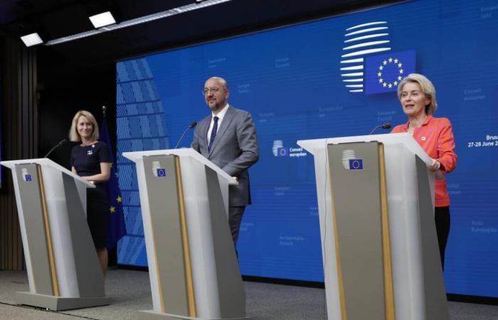 Los líderes de los Veintisiete proponen un trío de von der Leyen, Kallas y Costa para puestos clave en la Unión Europea