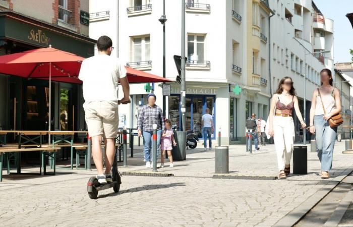 Autobús, scooter, bicicleta, peatón… en Rennes, el tráfico en el centro comercial Mitterrand cambiará