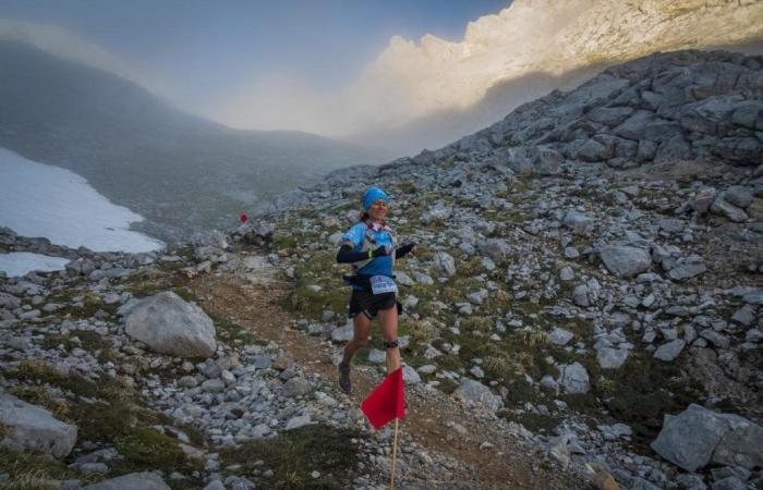 Maud Combarieu gana en los Picos de Europa, uno de los senderos más difíciles del mundo