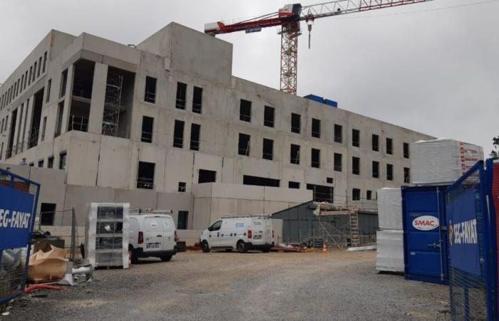 EN FOTOS – En el corazón de las colosales obras del nuevo centro hospitalario de Pau