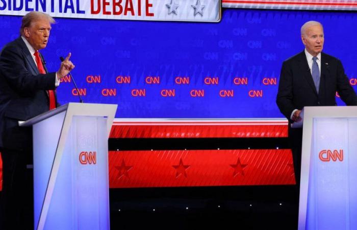 Frente a Donald Trump, Joe Biden siembra el pánico en un debate doblemente desastroso – Libération
