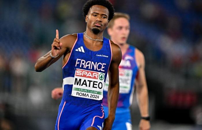 París 2024, Atletismo – Ningún francés en los 100 metros en los Juegos Olímpicos, Pablo Matéo campeón de Francia
