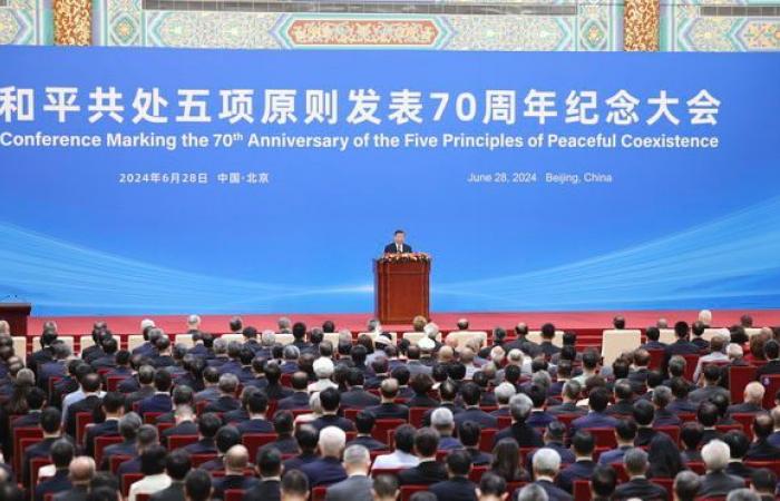 China establece el punto de referencia para las relaciones internacionales