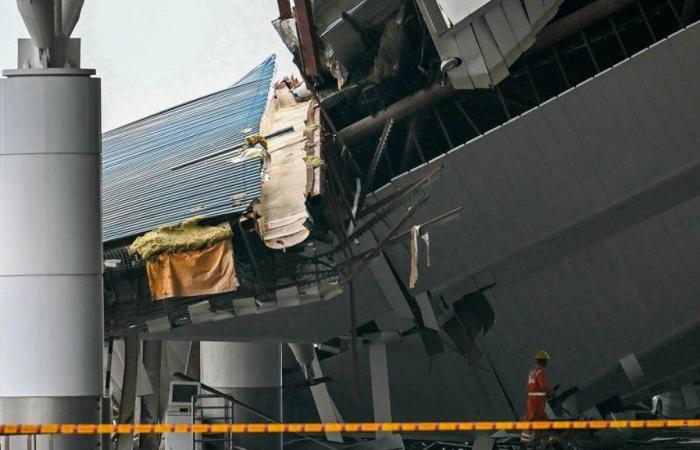 Un muerto tras el derrumbe del tejado del aeropuerto de Nueva Delhi