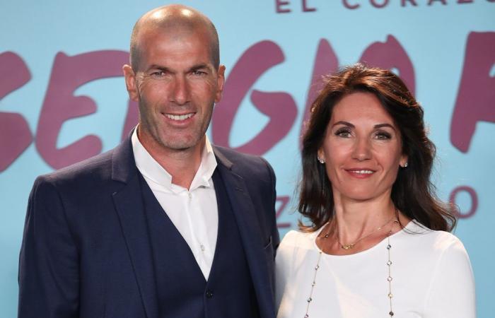 Como si fuera ayer ! Zinédine y Véronique Zidane se vistieron de punta en blanco para celebrar su 30 aniversario de boda