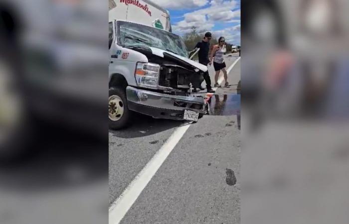 Accidente 117: Colisión entre dos vehículos