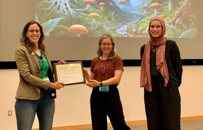 Isabelle Laforest-Lapointe gana un premio de la Sociedad Canadiense de Microbiólogos – Facultad de Ciencias