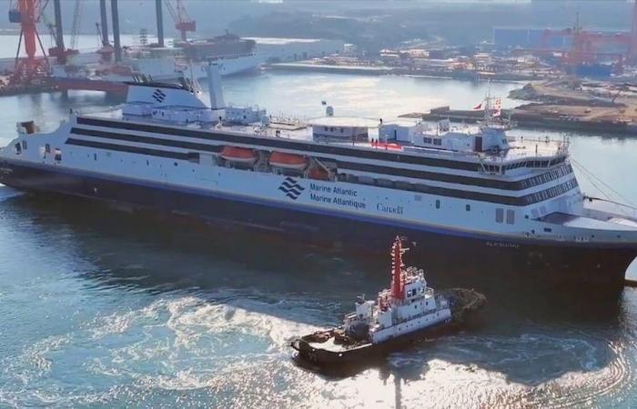 Más retrasos para el nuevo ferry de Marine Atlantic, el presidente se disculpa