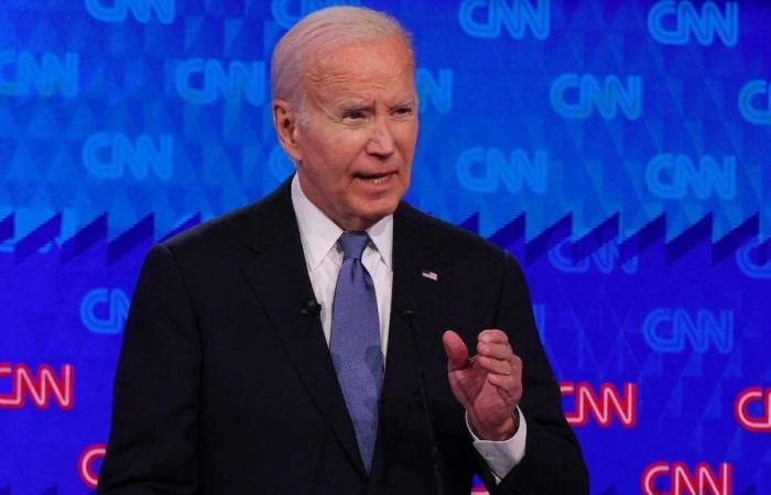Joe Biden titubea en el primer debate presidencial