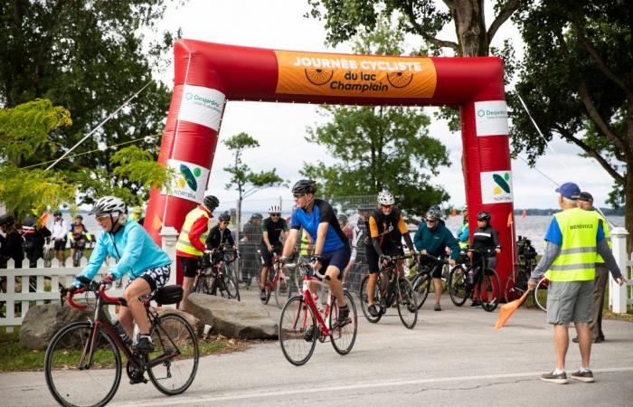 Un día de ciclismo en dos partes por el lago Champlain