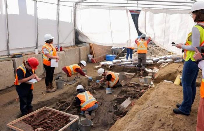 Una veintena de huesos humanos descubiertos en Saint-Roch
