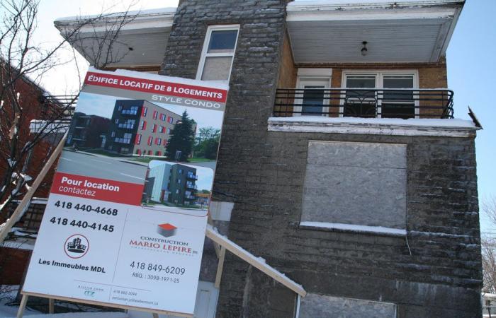 Caída del 22,4% en la construcción residencial en la CMA de Quebec