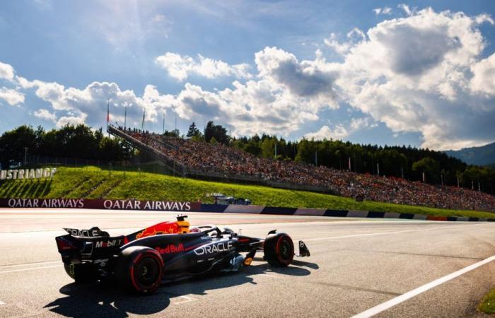 Max Verstappen domina el primer día en Austria