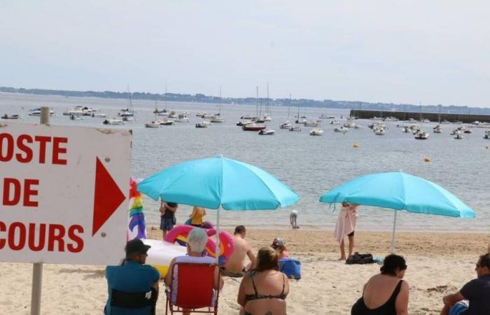 En la región de Lorient, las playas estarán vigiladas a partir del próximo sábado