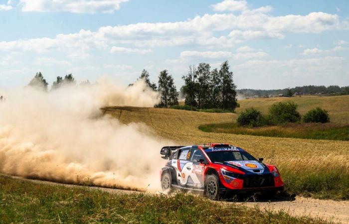 WRC: ¡cruel accidente para Tänak, líder de Mikkelsen en Polonia!