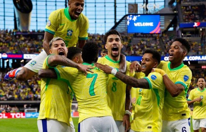 Fútbol: Brasil se tranquiliza ante Paraguay