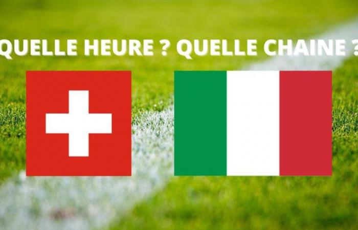 Suiza – Italia: ¿a qué hora y en qué canal ver el partido en vivo?