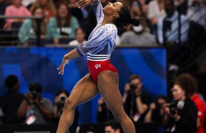Simone Biles lidera las selecciones olímpicas de EE.UU. a mitad de mandato