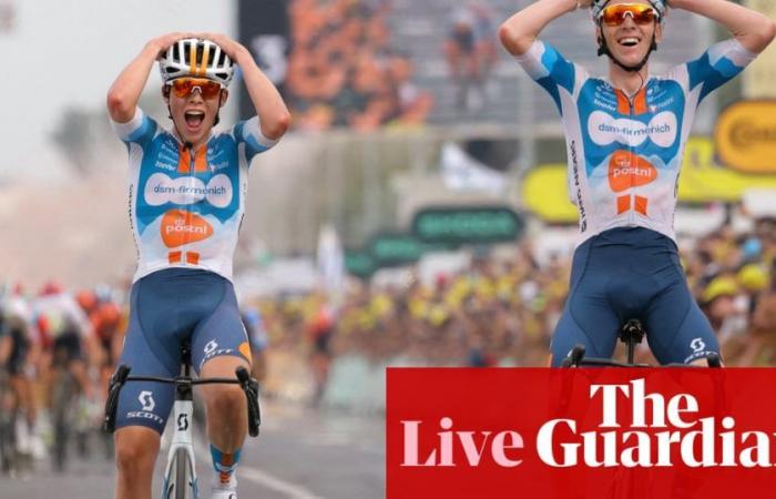 Tour de Francia 2024: Bardet gana brutal primera etapa mientras Cavendish lucha en calor, como sucedió | Tour de Francia 2024