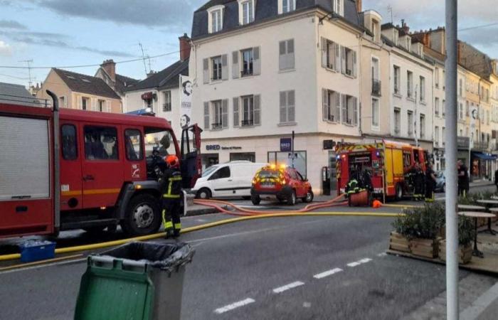 El nuevo restaurante víctima de un gran incendio en el centro de Fontainebleau